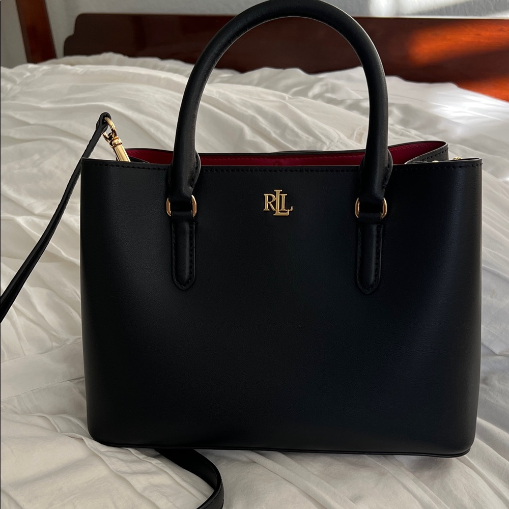 RALPH LAUREN black crossbody bag NEW